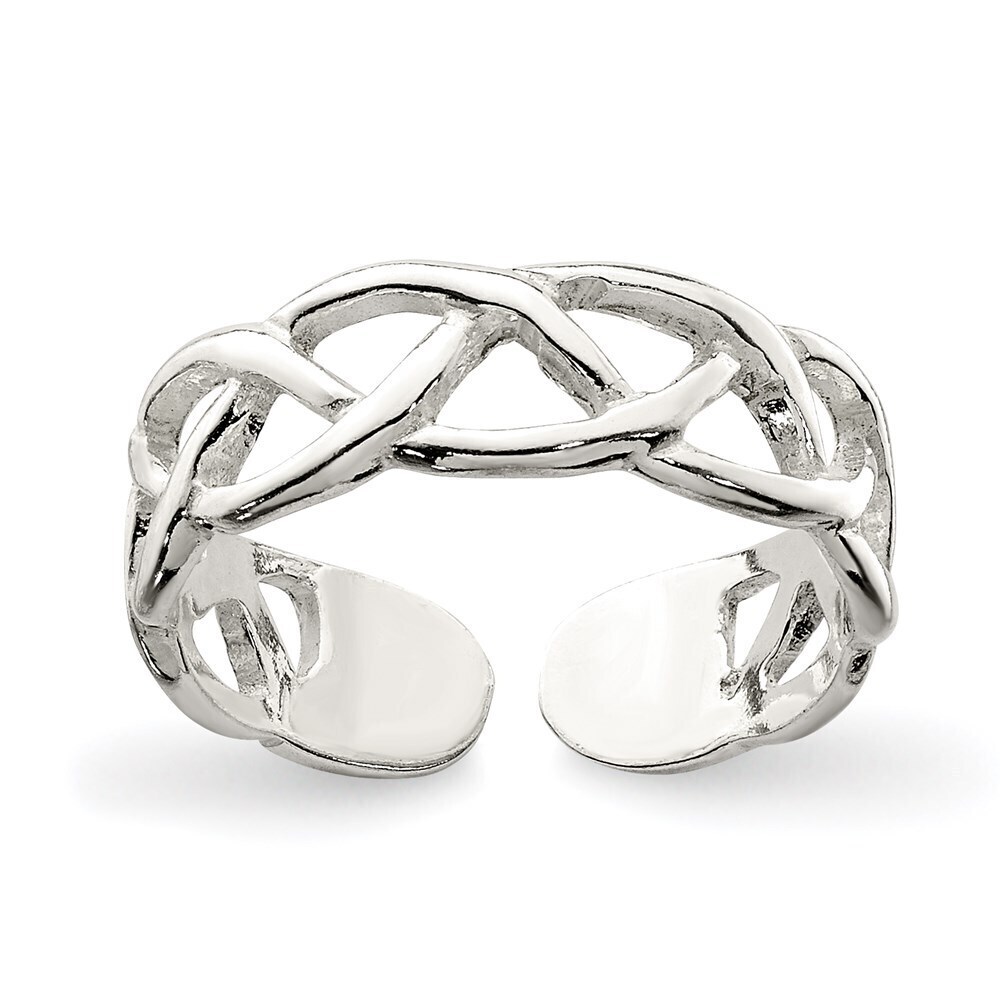 Kazi Luxury Sterling Silver Toe Ring